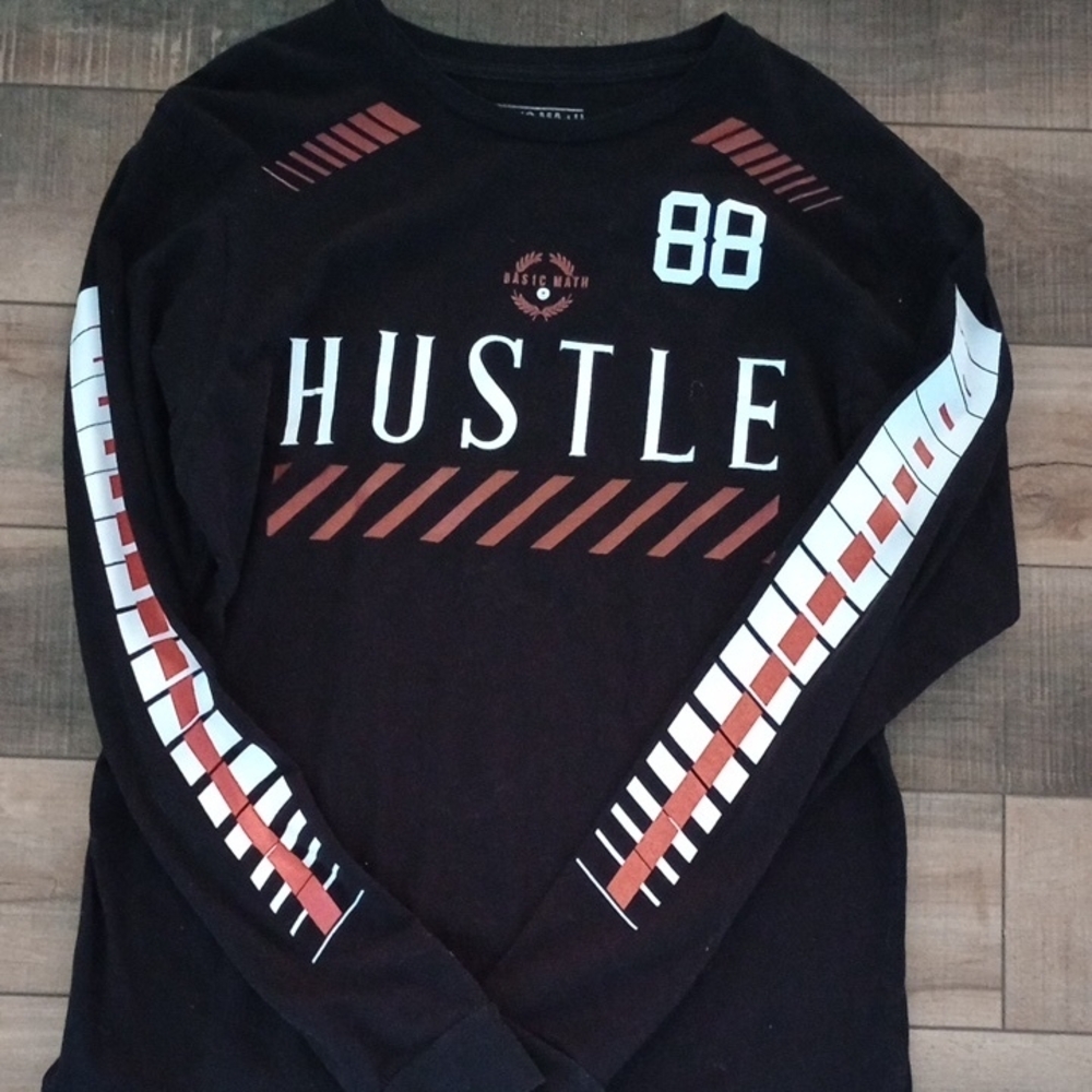 Hustler Hollywood Black Long Sleeve Tee